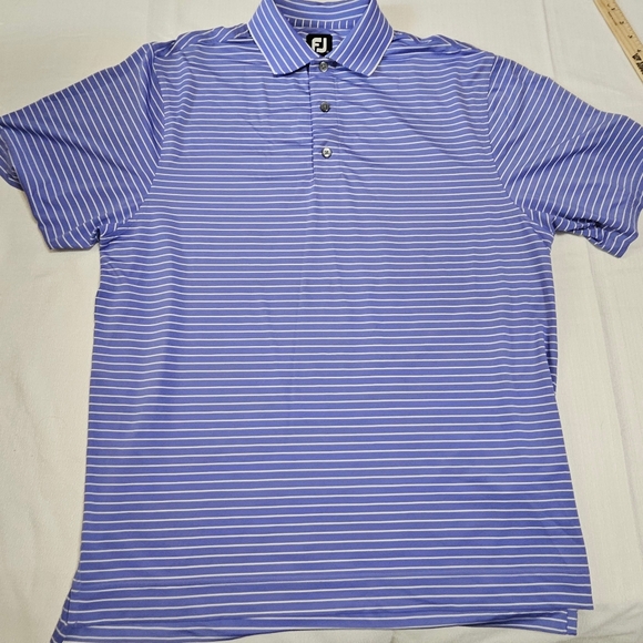 FootJoy FJ Golf Polo Shirt Moisture Wicking‎ Stretch Performance 1222600 Mens M - Picture 1 of 14